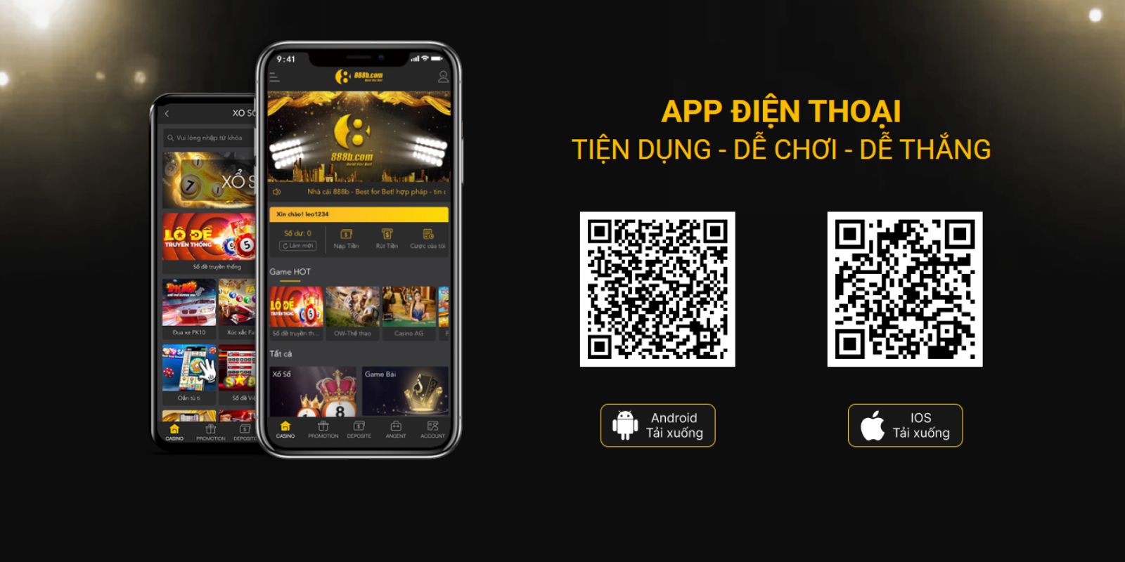 Hướng dẫn tải app 888B cho Android & iOS nhanh chóng 3 Cách tải app 888B trên thiết bị IOS